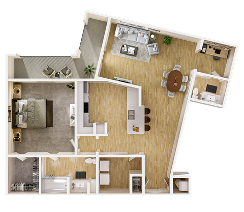 Vera A1E Floor Plan